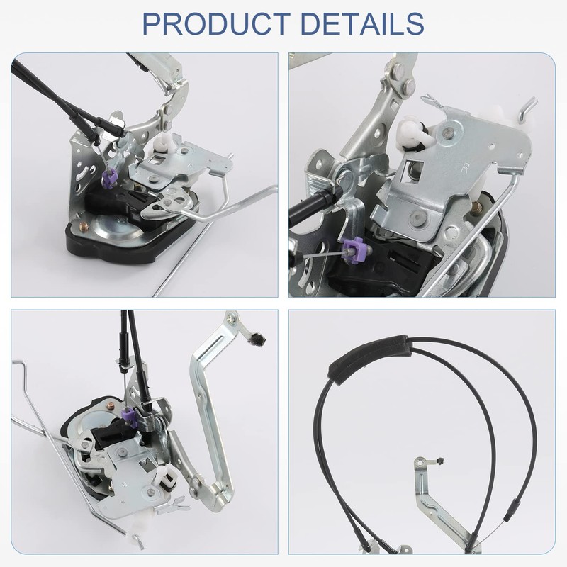 DICMIC Front Right Passenger Door Lock Latch Actuator Compatible with