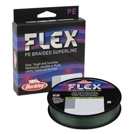 Berkley Flex PE Braided Superline Moss Green (51lb / 0.35mm)