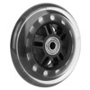 Replacement Soft Safe Roller, Bearing Trolley Caster Wheels, 4 inches