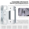 WE01X25317 Dryer Door Hinge Replacement Compatible with G-E & Hot-point