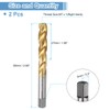 sourcing map 2pcs Spiral Flute Thread Tap M7 x 1