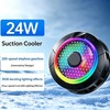 Magnetic Cell Phone Cooler for Gaming, 24W Cellphone Cooling Fan