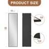 Delma Wall Full Length Mirror,Standing Mirror Full Body,Large Floor for