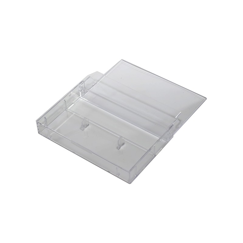 Oval Multimedia Cassette Tape Storage Standard Plastic Case 1 Clear