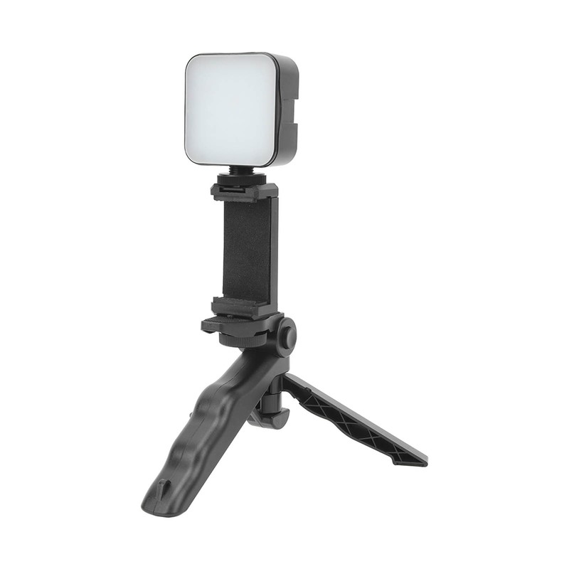 LED Video Light On Camera Accessories Kit Bundle Includes LED