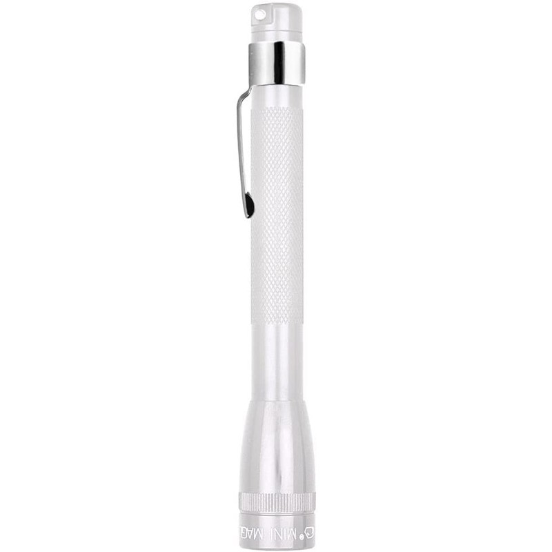 Maglite Pocket Clip Mini Maglite AA Metal Silver