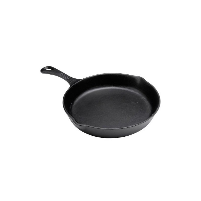 GoodCook Pre-Seasoned Cast Iron Skillet, 10 Inch, Black