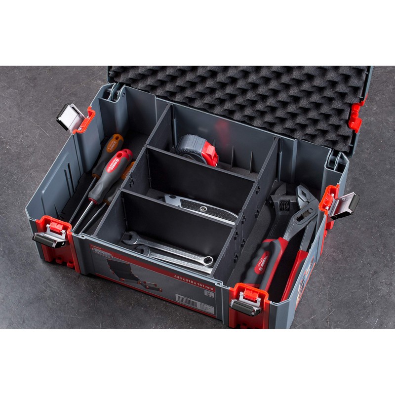Connex System Box - Individually Expandable System - Stackable -