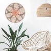 Grass Woven Placemats Nordic Style Innovative Round Placemats for Dining