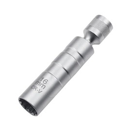 5/8" Spark Plug Socket Magnetic, Magnetic 16mm Spark Plug Socket, Swivel Spark Plug Removal Tool 3/8" Drive