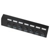 USB Hub 3.0 7‑Port High Speed Splitter Individual Switches Power