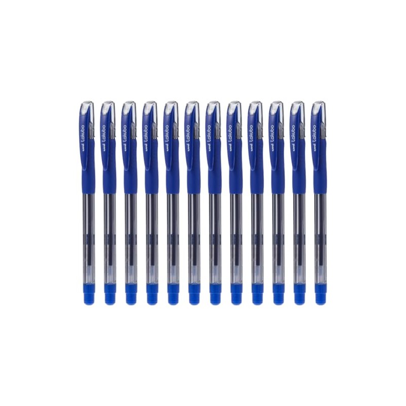 Uni-Ball Lakubo SG100/10 B Ballpoint pens 1.0 mm-Blue-Pack of 12