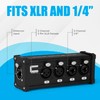 COLUBER CABLE 4-Channel Audio Signal Extender Box – XLR, DMX,