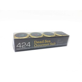 4 Different Boxes Of Gourmet Salt From The Dead Sea Weight 0.88oz 25 grams Each