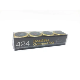 4 Different Boxes Of Gourmet Salt From The Dead Sea Weight 0.88oz 25 grams Each