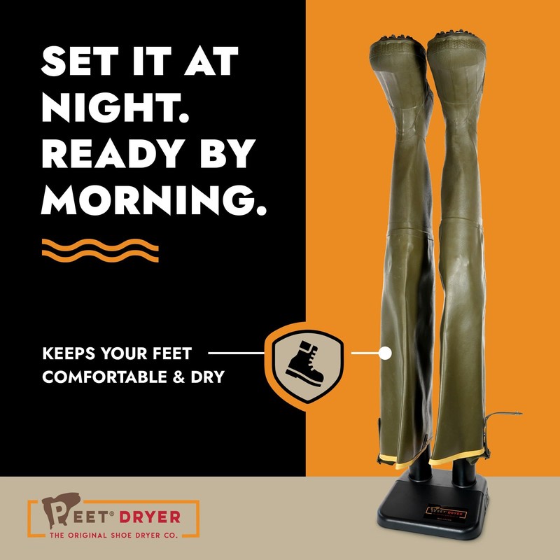 PEET, Wader, Electric Shoe Dryer with 2 Sets of 12"