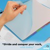 Enday Dividers with Pockets for 3 Ring Binder, 8 Subject