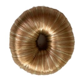 CAISHA Hair Donut Up Do Hair Ring Hairstyler Bun Maker Bridal Hairpiece Hair Styling Tool Blonde Mix DK9