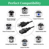 CYD 4FT(1.2M) Power Cord Replacement for Instant Pot Electric Power