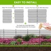 Garden Fence,10 Panels No Dig Decorative Fence for Outdoor,Yard, Patio,32