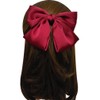 PIDOUDOU Set of 6 Big Satin Solid 8 Inch Bow