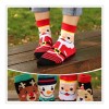 Patry Deluxe Paq 4x Calcetin Figuras Navideñas Santa, Reno, Pinguno,