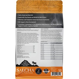 Annamaet Grain-Free Salcha Poulet Formula Dry Dog Food, (Chicken & Duck), 12-lb Bag, Brown
