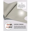 TSLA Men & Women's Copper Infused Face Mask, Washable Reusable