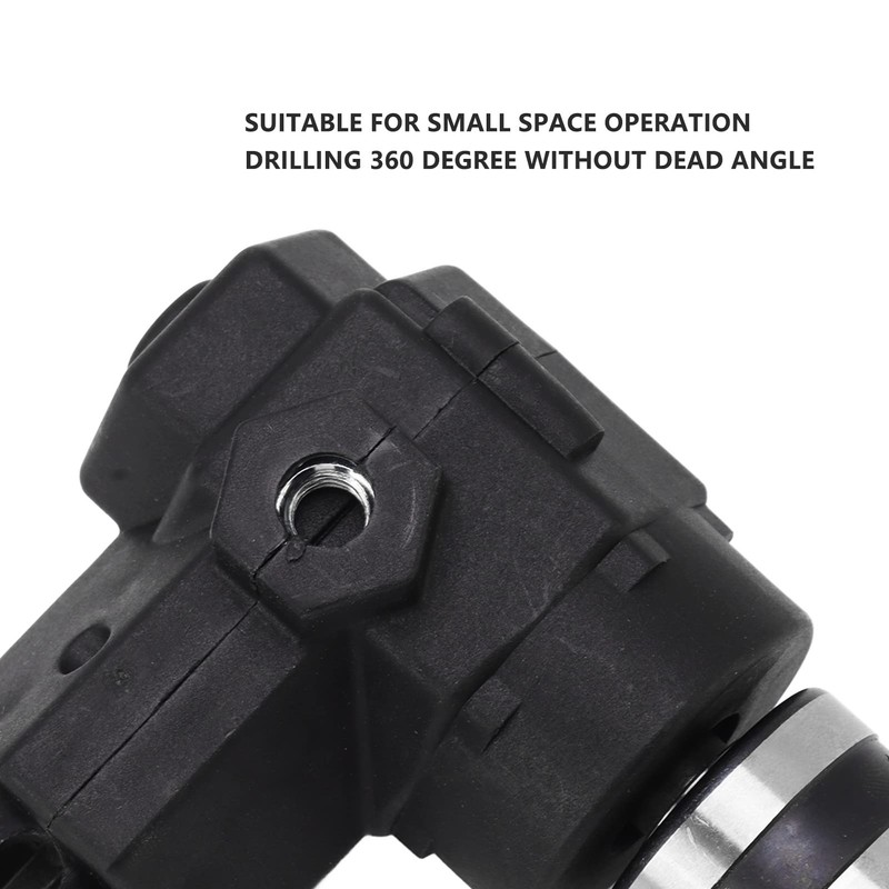 Right Angle Bend Extension, 90 Degree Professional Cordless Drill Attachment,Right