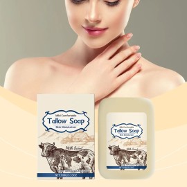 Jabón W Tallow Balm Hecho A Mano Para Limpieza Facial Y De E
