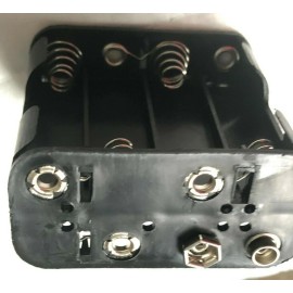 Whites NEW WHITES COINMASTER 66 TR DISCRIMINATOR METAL DETECTOR BATTERY HOLDER   8 CELL