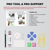 GREEN FUSION Compatible with Pixel 8 Pro Back Glass Cover