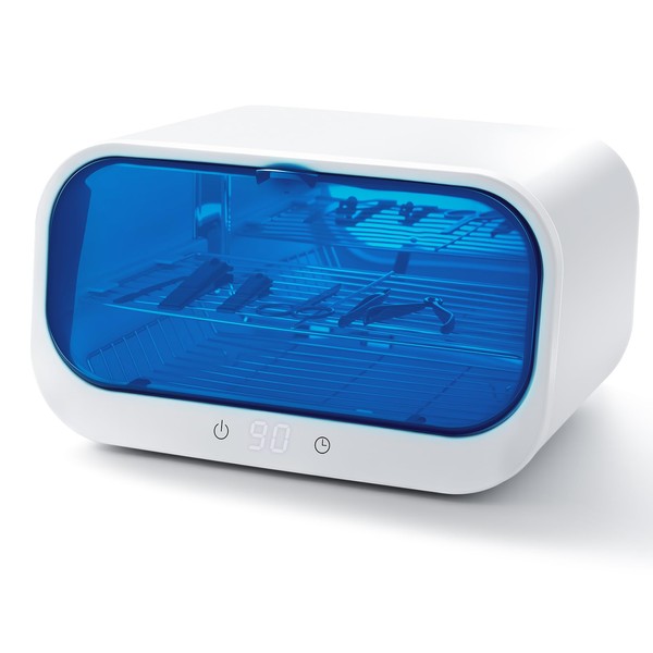 Shmian Sterilizer for Esthetician Tools, 12L Double-Layer 360° Sterilization Box,