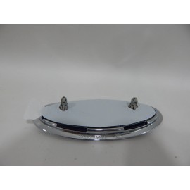 Ford New OEM 2013-2018 Ford Fusion Rear Trunk 5" Emblem Logo Badge Blue & Chrome Oval