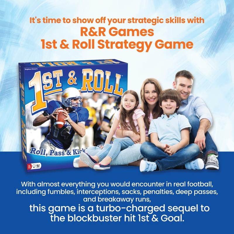 R&R Games 1st & Roll Strategy Game