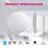 7.5-inch Flush Mount Ceiling Downlight 8 Pack, 15W LED Dimmable