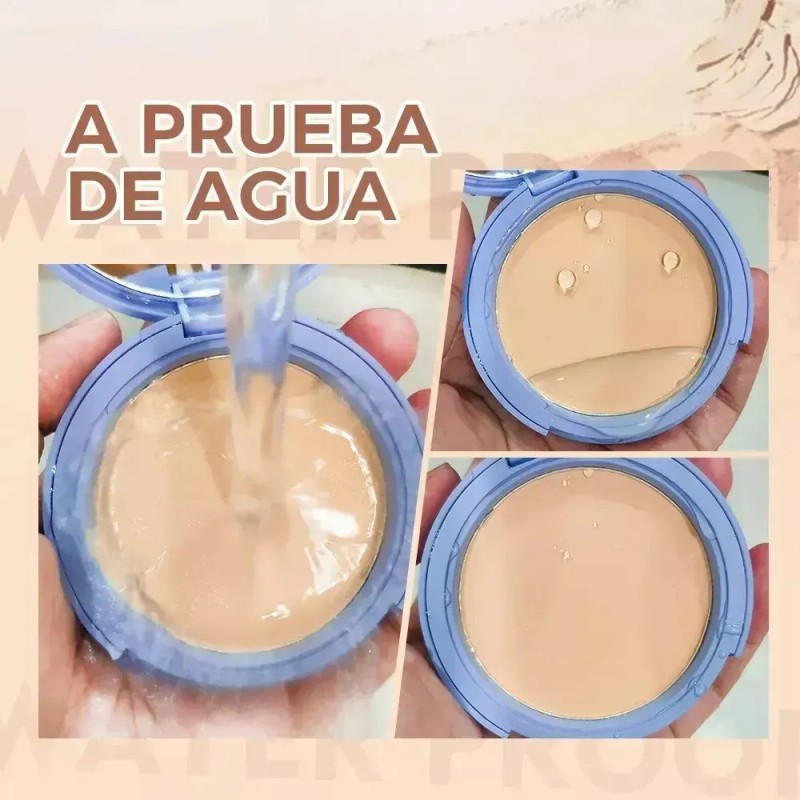 Para Base Maquillaje Sace Lady Polvo + Prebase De Maquillaje