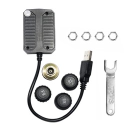 ATOTOZONE AC-UTP1 USB TPMS External Sensor, Tire Pressure Monitoring System, Waterproof for A6, S8, P9, X10 Series, Not Compatible with F7, P5, P8 Series