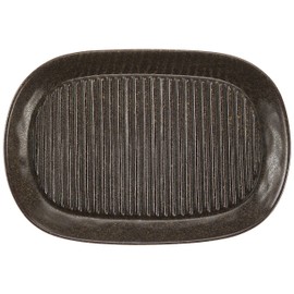 Kanese G-012 Healthy Oil Drainer Plate, Black