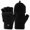 Bodvera Winter Fingerless Gloves Mittens for Women Warm Knitted Gloves