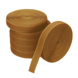 PATIKIL 6 Rolls 157Ft Carpet Marker Strips, Nylon Floor Tape for Areas and Flow Line Up for Classroom, Social Distance, Office, Brown