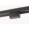 Swan Denki DUS-52BK-2S Lighting Rail Plug (Hanging Ceiling Body) Black