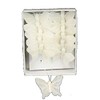 Shinoda Design Center 12Pc Butterfly Decor, 1", White