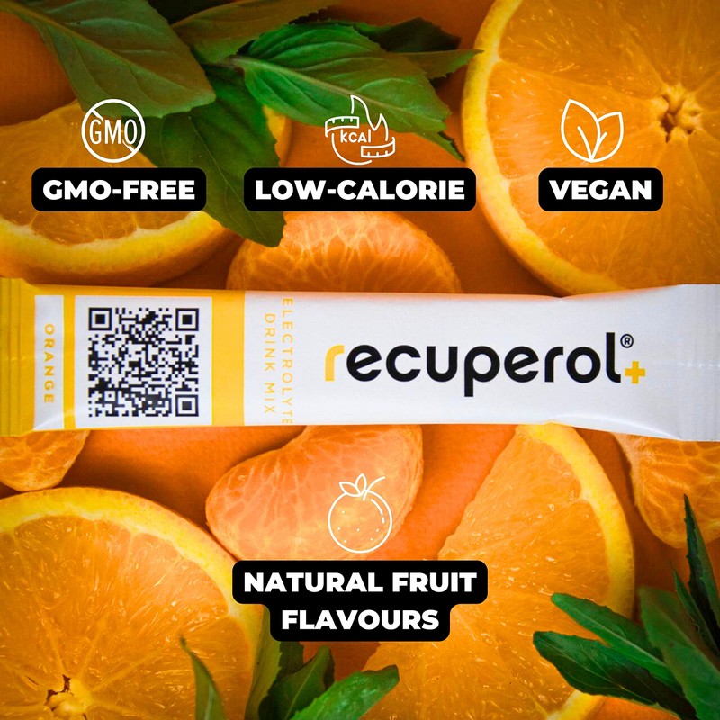 Recuperol Rehydration & Recovery Electrolytes Powder Supplement for Dehydration, 20