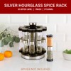 Orii 20 Jar Stainless Steel Rotating Spice Rack - No