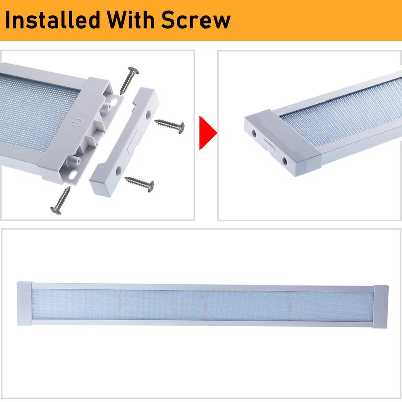 Raycharm RV Cargo Van Interior LED Ceiling Light Fixture 33.9"