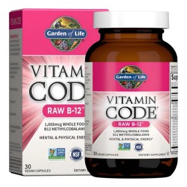 Garden Of Life Vitamin Code Raw Vitamina B12 30 Cápsulas Sfn Neutro