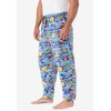 KingSize Men's Big & Tall Microfleece Holiday Pajama Pants -