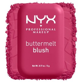 NYX Professional Makeup Buttermelt Blush, Rubor en Polvo, con hasta 12 horas de duración, de alta pigmentación resistente a la decoloración y