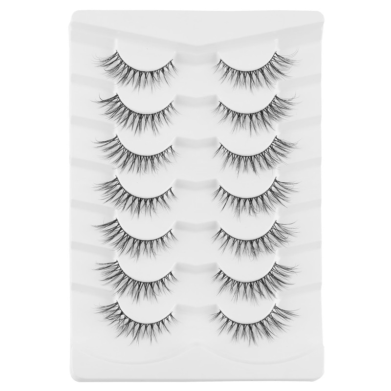 Onlyall False Eyelashes Natural Fake Eye Lashes Wispy False Lashes